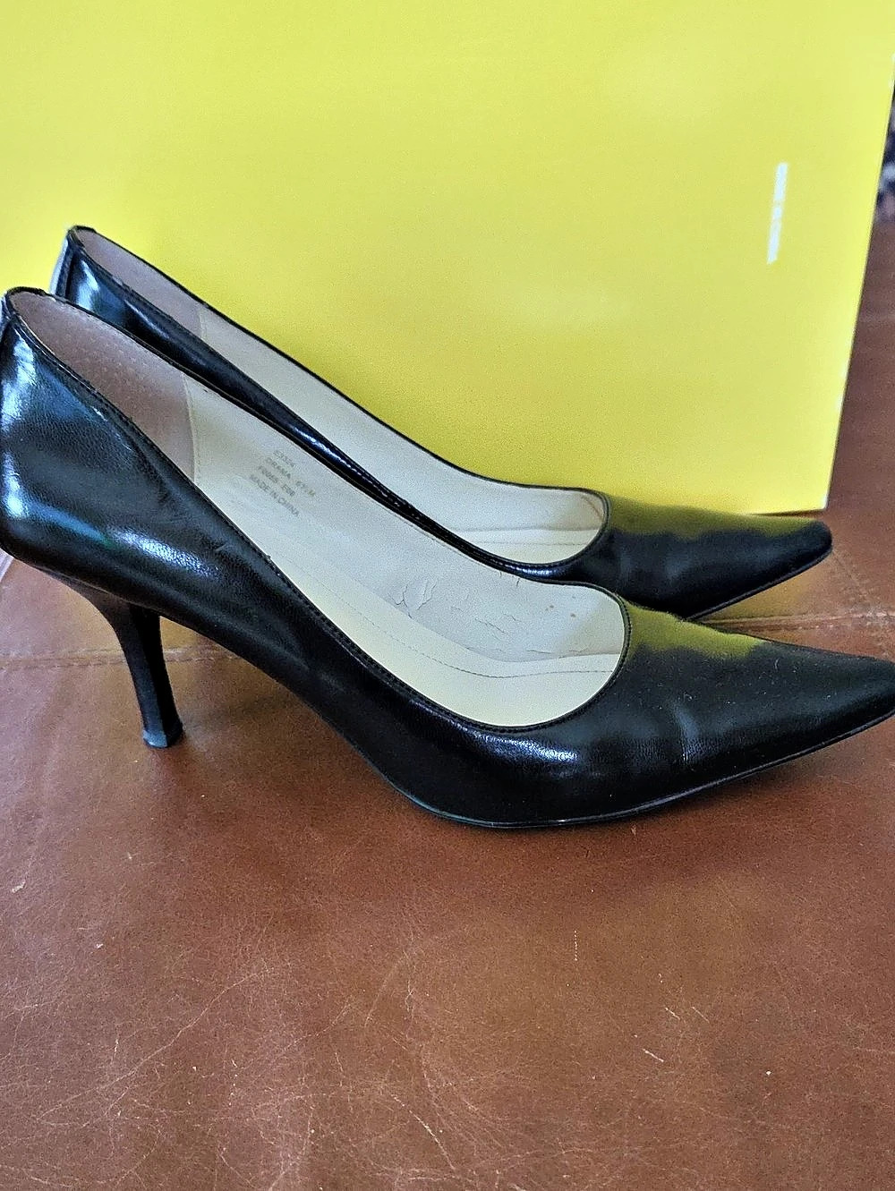 Calvin Klein Pointed Toe Black Heels